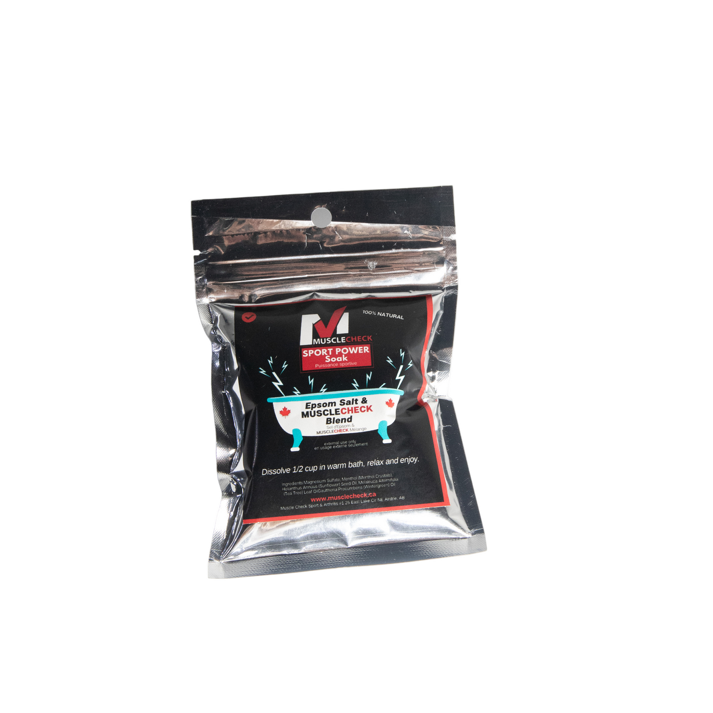 150g Sports Power  Personal Size Soak